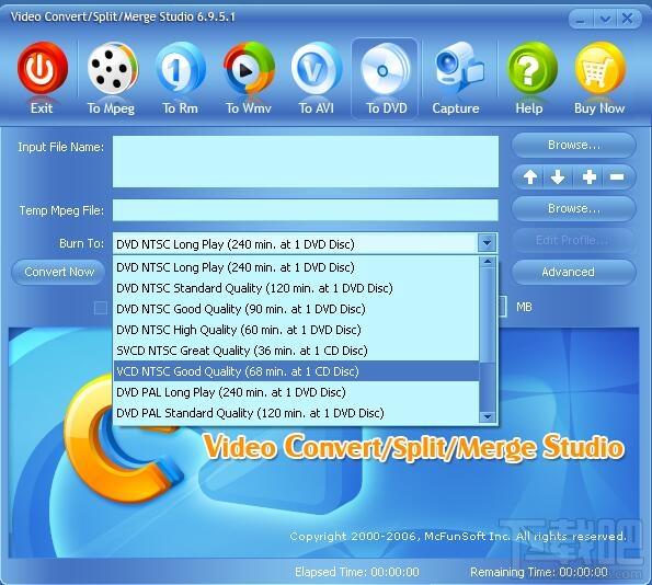 McFunSoft Video Convert Split Merge Studio,视频转换,视频分割,视频合并