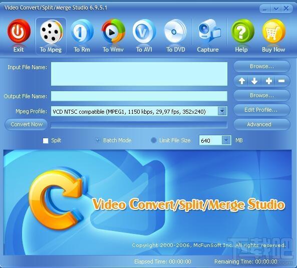McFunSoft Video Convert Split Merge Studio,视频转换,视频分割,视频合并