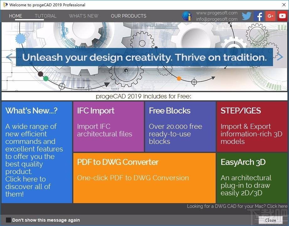 ProgeCAD 2019下载,ProgeCAD,CAD图纸绘制软件,CAD软件,图纸绘制