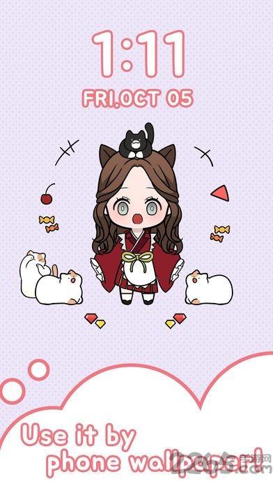 unnie doll内购破解版下载,unniedoll,卡通游戏,换装游戏