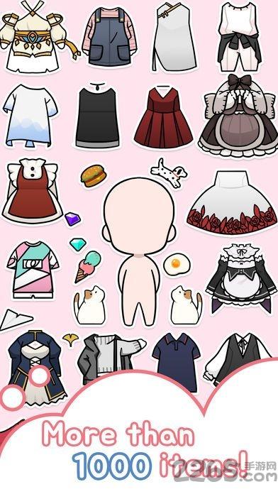 unnie doll内购破解版下载,unniedoll,卡通游戏,换装游戏