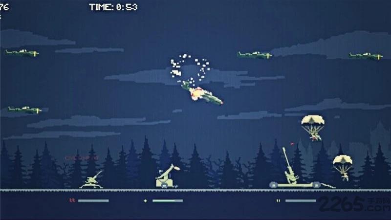 无止境防空免付费破解版下载,无止境防空,像素游戏,复古游戏